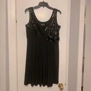 Muse Women’s Black Sequin Dress Size 10